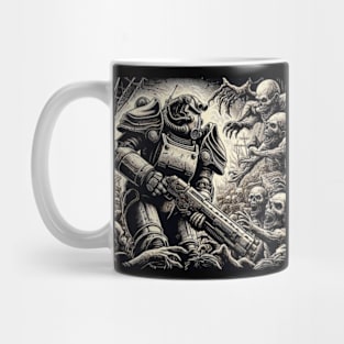 Brotherhood of steel versus ghoul Mug